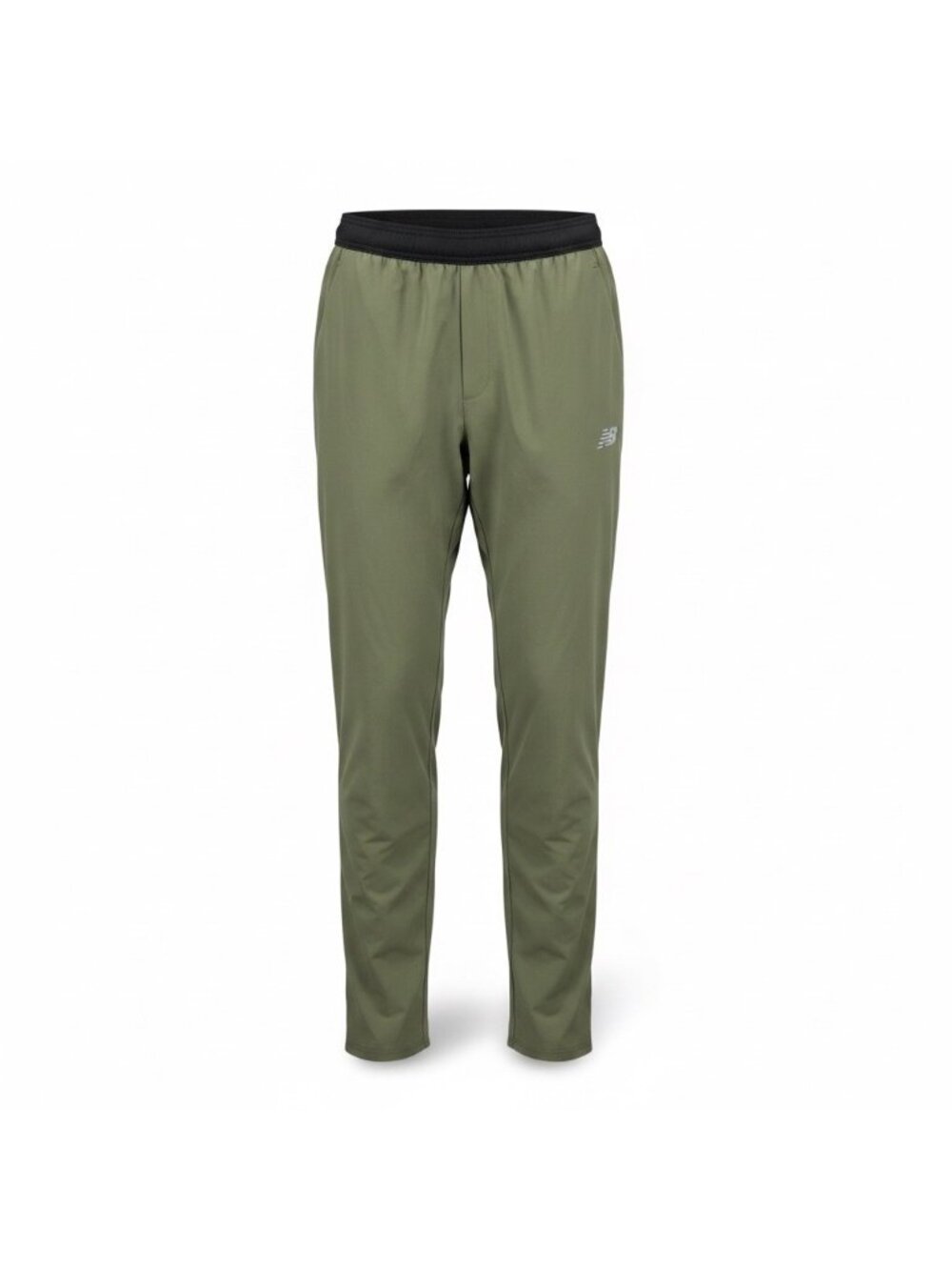 New Balance Mens Olive Green Track Pants Recycled Lightweight Performance Size M